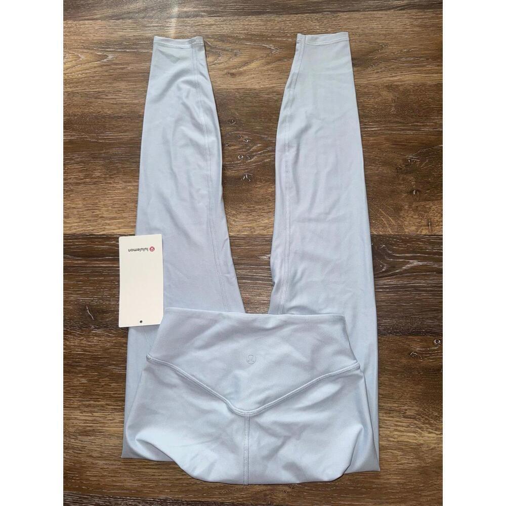 Lululemon Wunder Under Senseknit High Rise 25” Starch Blue Size 4 NWT